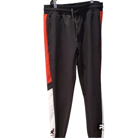 Pantalon kangol noir blanc rouge