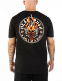 T-Shirt Headrush Head Over Flames