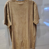 Tshirt blumind brun délavé