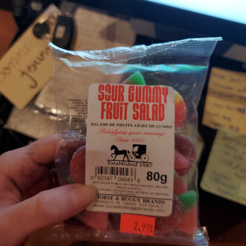 Salade de fruits sure horse & buggy brands 80g