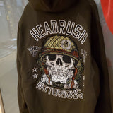 Veste à capuchon headrush vert forêt (H22M-2900-N044)