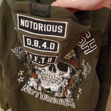 Veste à capuchon headrush vert forêt (H22M-2900-N044)