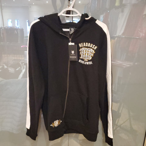 Veste noir or et blanc (H22M-2900-M756)