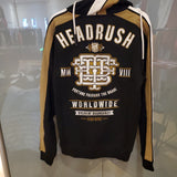 Veste noir or et blanc (H22M-2900-M756)