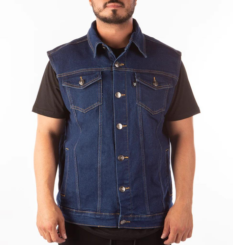 Veste Denim Sans Manches Headrush ‘The Bandit’ Homme