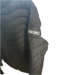 Manteau avec capuchon à zipper VIKINGZ NOIR