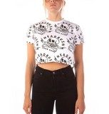T-Shirt Court Headrush ‘Skull & Bolts’ Femme