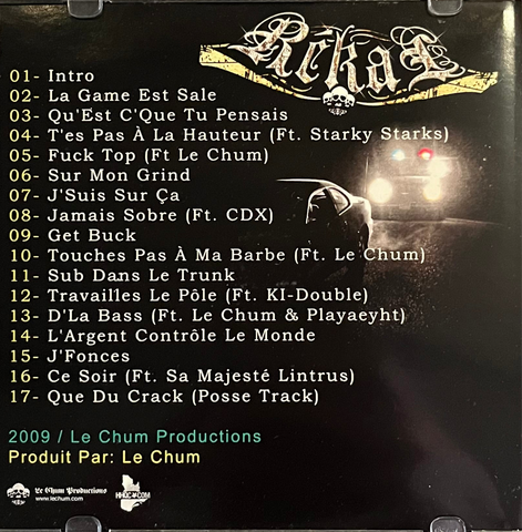 Rékal - Travail Au Noir CD