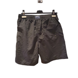 Short mailot bluepoint lie on the beach