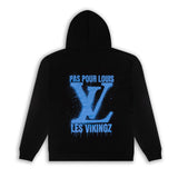 Hoodie ‘LV Pas Pour Louis’ Viking’z - Bleu