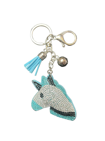 Porte-Clés Licorne Bleu