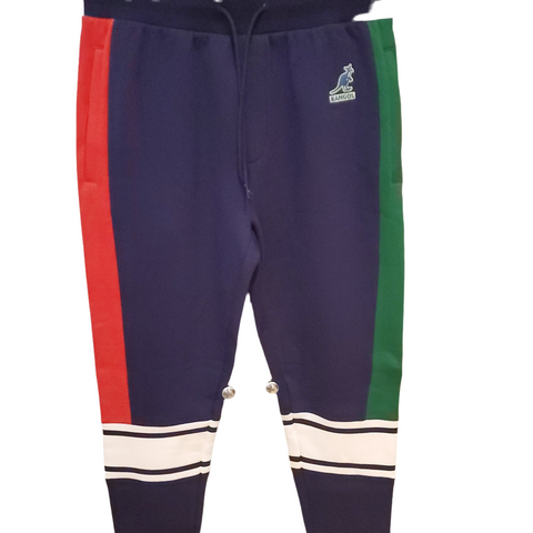 Jogging kangol rouge vert bleu marin et blanc