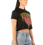 T-Shirt Court Headrush ‘Love 2 Death’ Femme