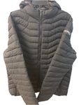Manteau avec capuchon à zipper VIKINGZ NOIR