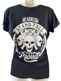 T-Shirt Headrush ‘Stand Tall’ Femme