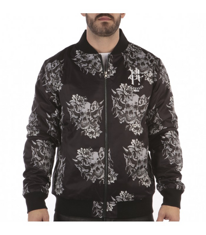 Veste d’Aviateur Headrush ‘Split Skull’ Homme
