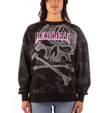 Crewneck Boyfriend Headrush ‘The C.F. Elite Squad’ Femme