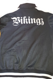 Veste Lv VIKINGZ NOIR bande blanche  brodé blanc