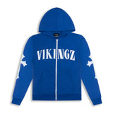 Hoodie à Zip Vikingz Omerta - Bleu