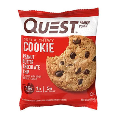 Quest Biscuit Protéiné Pépites de Chocolat et Beurre d’Arachide