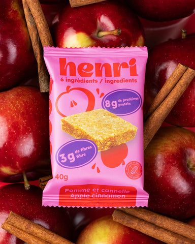 Henri Collation Protéinée Pomme et Cannelle