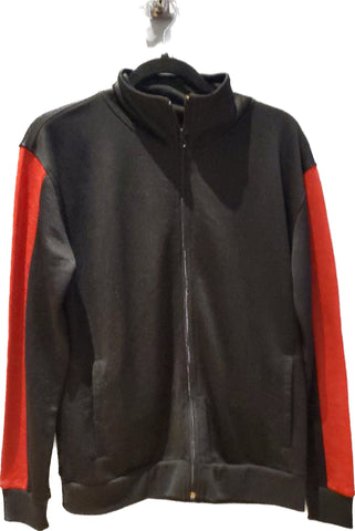 Veste noir avec bande rouge