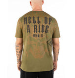 T-Shirt Headrush ‘Death Ride’ Khaki Homme