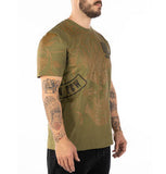 T-Shirt Headrush ‘Death Ride’ Khaki Homme