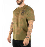 T-Shirt Headrush ‘Death Ride’ Khaki Homme