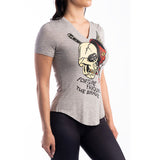 T-Shirt Headrush ‘The Slit Face’ Femme